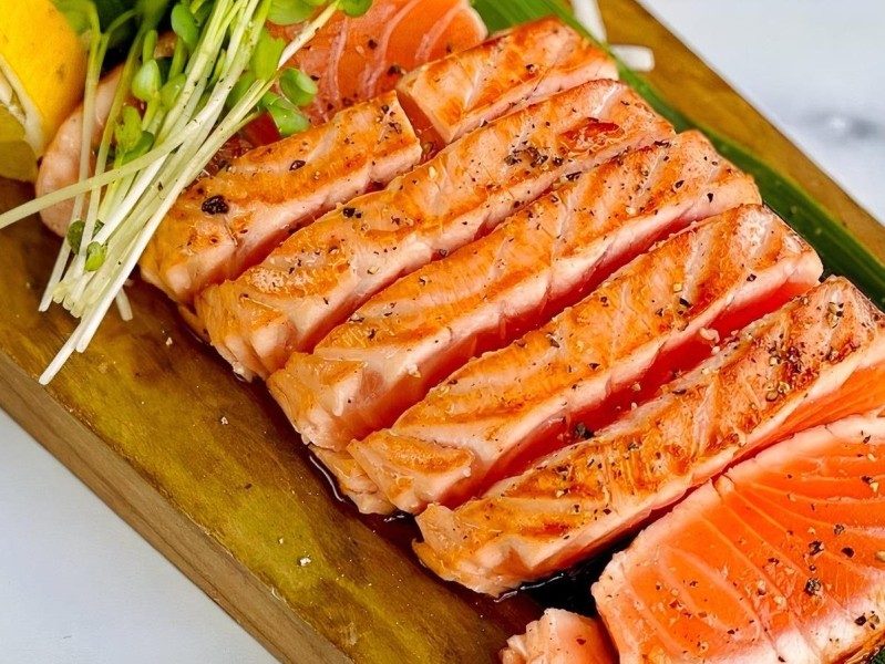 Garlic Salmon
