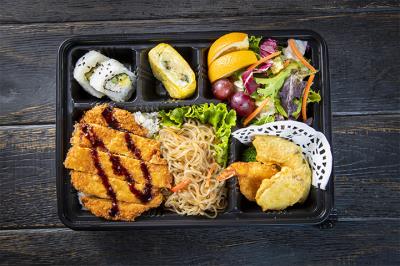 18. Chicken Katsu Lunch Box