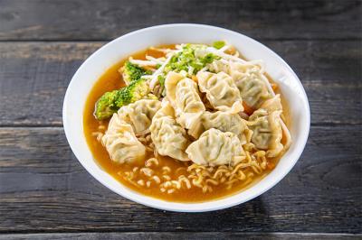 74. K Wonton (Chicken) Vegetable Noodle Soup