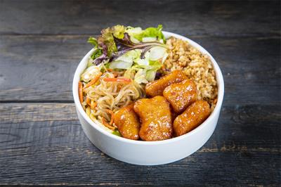 9. K Orange Chicken K-Bop