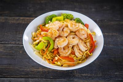 80. Shrimp Yakisoba