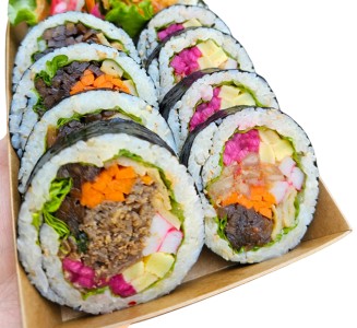 Half & Half Kimbap