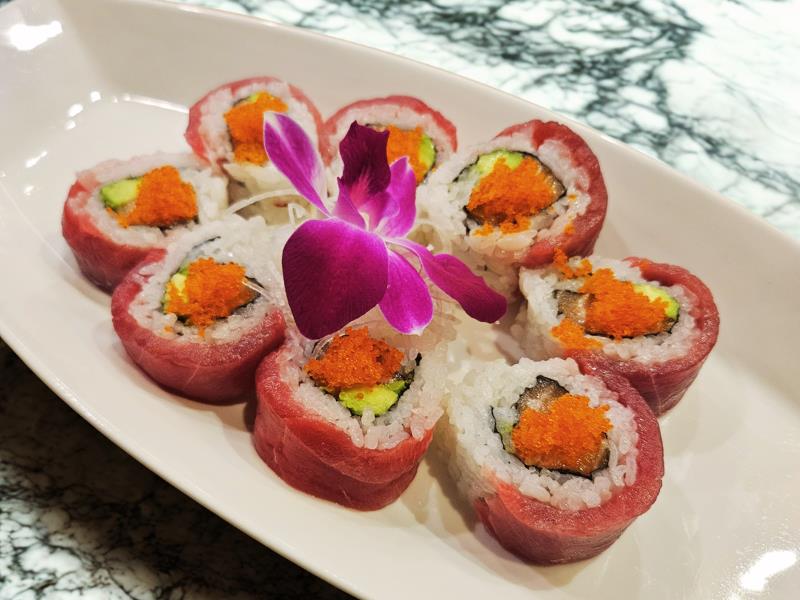 In: Salmon & Avocado
Out: Tuna, Tobiko Fremont Flower