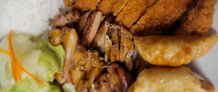 Chicken + Katsu + Gyoza (5Pc)