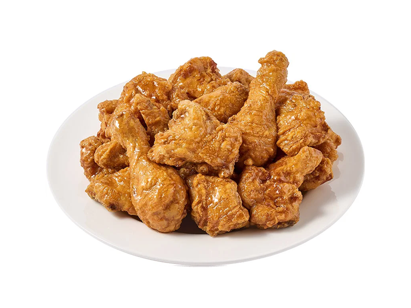 Crispy Fried Wings W/ Sauce- 9Pcs