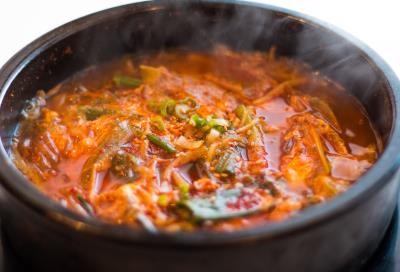 Spicy beef soup with vegetable Yook Gae Jang