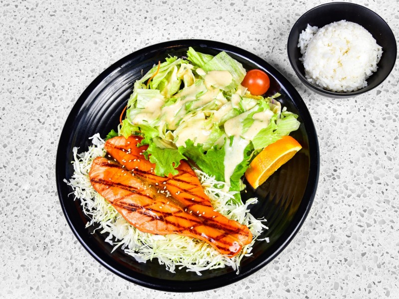 Salmon Teriyaki - L