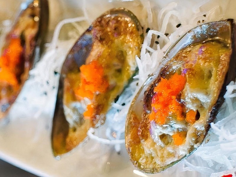 Baked Gr Mussel