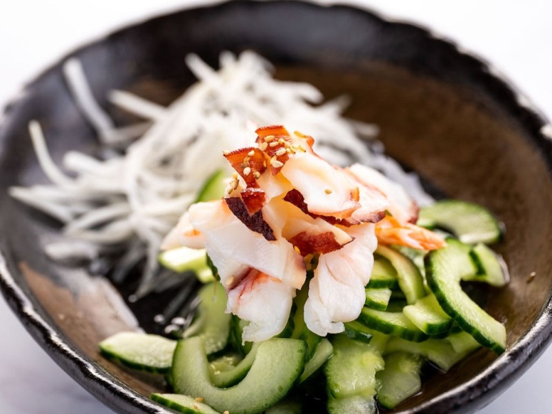Seafood Sunomono