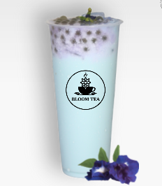 24. Butterfly Pea Milk Tea