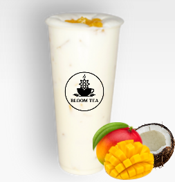 23. Mango Coconut Sago Milk Tea