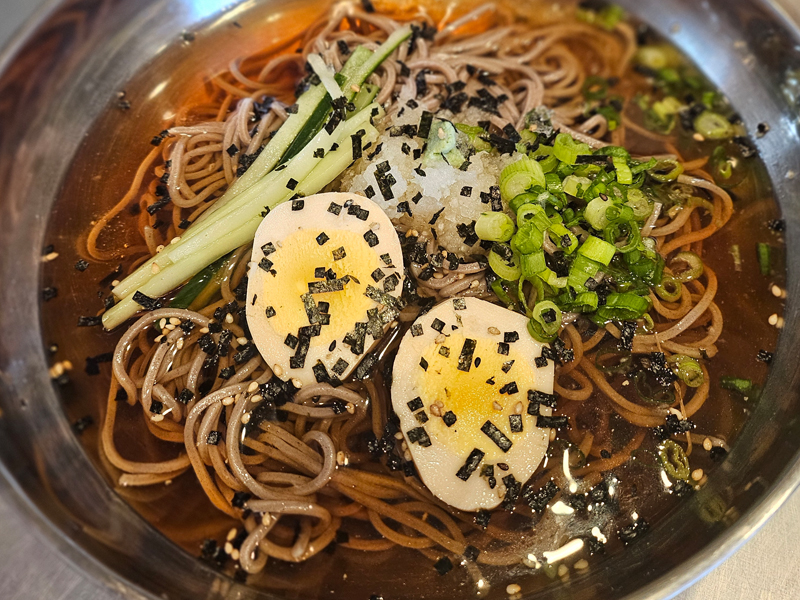 Iced Cold Soba Noodle