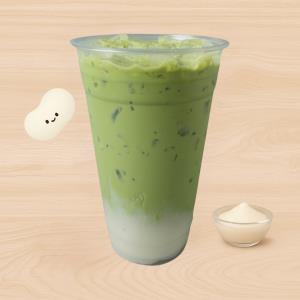 Matcha Latte & Drinkable Mochi