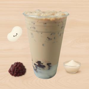 Milk Tea & Mochi + Red Bean