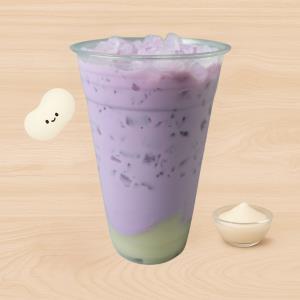 Taro Milk & Drinkable Mochi