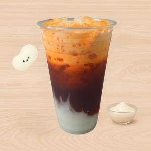 Thai Iced Tea & Drinkable Mochi