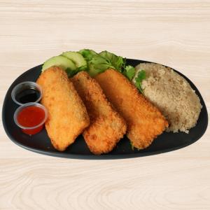 Khao Man Salmon Katsu