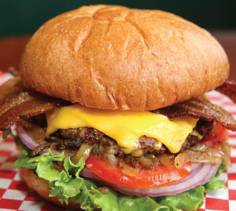 Deluxe Bacon Cheese Burger