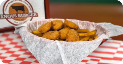 includes Fries and 16oz Drink ( Choose upon Pick-Up )
Kids Chicken Nuggets (6Pc) Meal