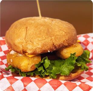 Fish Cheese Sandwich