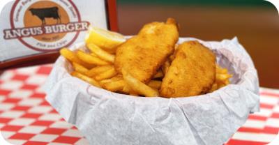 Includes fries and a small side of Coleslaw Fish N Chips (2Pc)