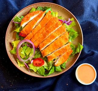 Chicken Katsu Salad