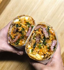 Bibimbap Burrito (Choice Of Meat)