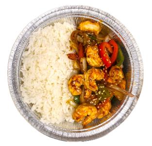 Shrimp Teriyaki(10Pc)Rice Bowl