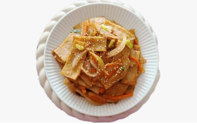 Stir-Fried Fishcakes