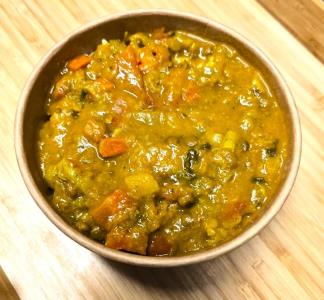 Vegetable Curry Rice Bowl