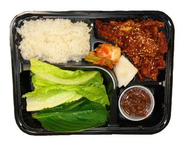 Spicy Pork Bento