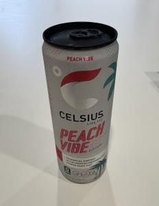 Celcius Peach Vibe