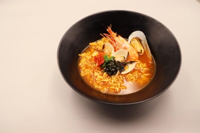 Spicy Korean Ramen With Seafood