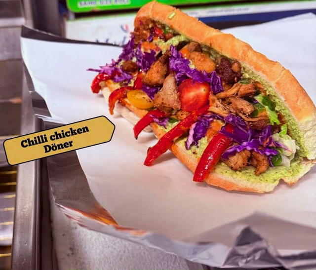 Chilli Chicken Doner