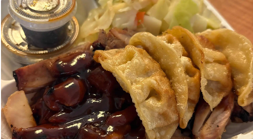 Teriyaki Chicken W/ Gyoza