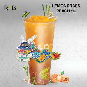 Lemon Grass Peach Tea - Tra Dao Cam Xa