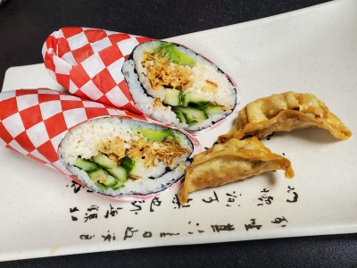 Sb5_Shrimp Crunch-Rito W/2Pcs Gyoza