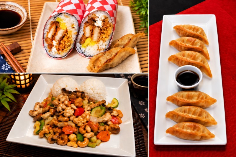 Set Menu 7 (1 Sushi Burrito + 1 Chinese - Free 6 Pcs Gyoza)