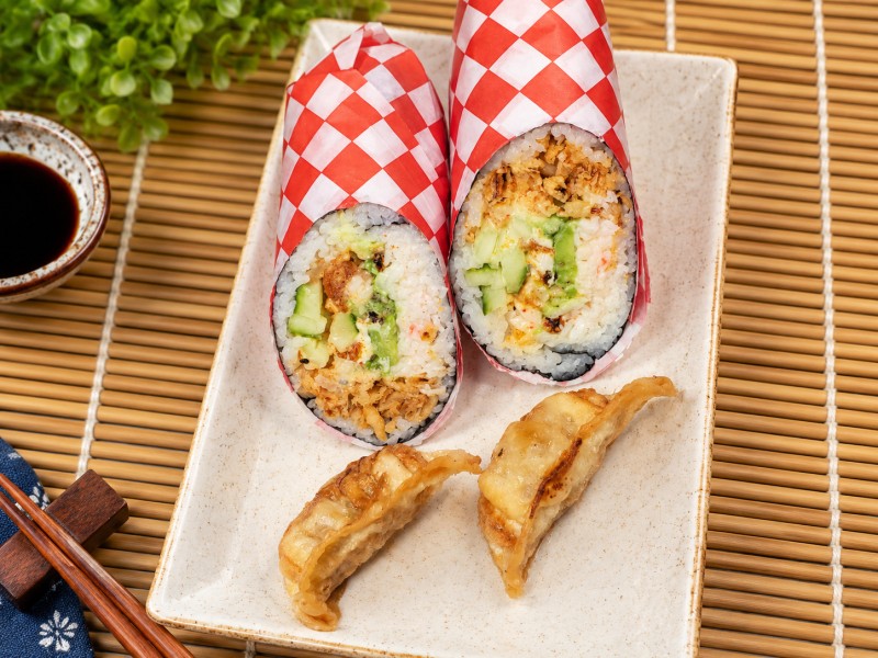 Sb4_Spider Crunch-Rito W/2Pcs Gyoza
