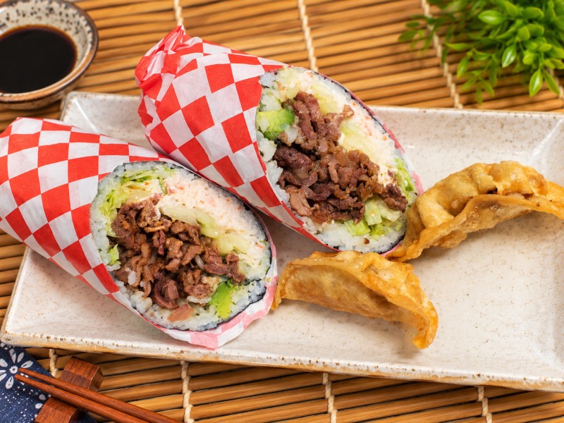 Sb7_Bulgogi Wave-Rito W/2Pcs Gyoza