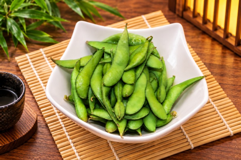 Boiled soybean. A3_Edamame