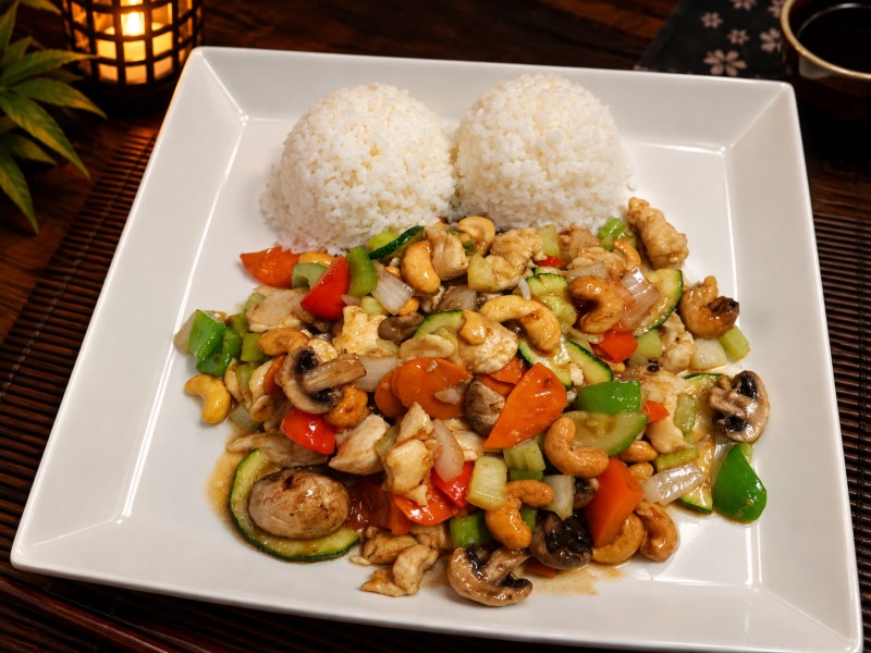 W4_Cashew Chicken Or Tofu