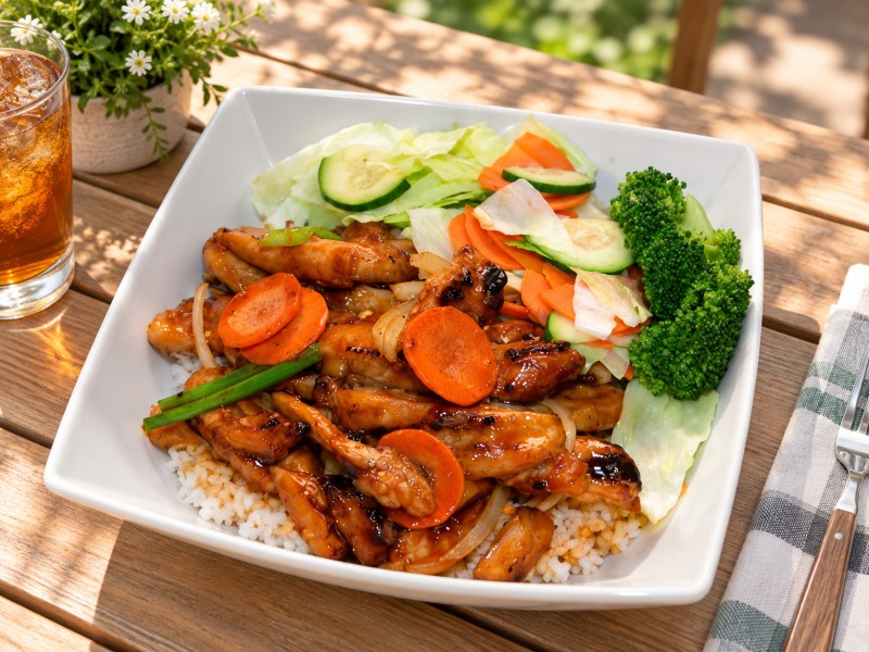 L2_Lunch Spicy Chicken Teriyaki