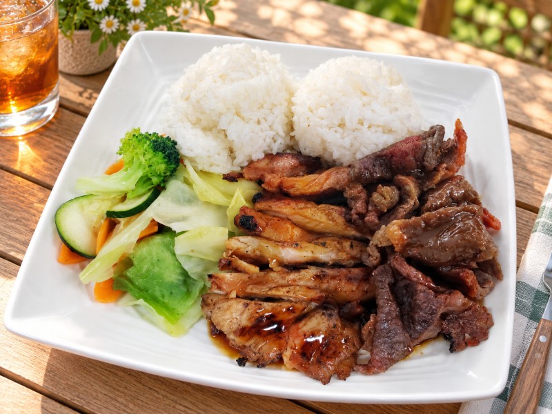L5_Lunch Chicken & Beef Teriyaki