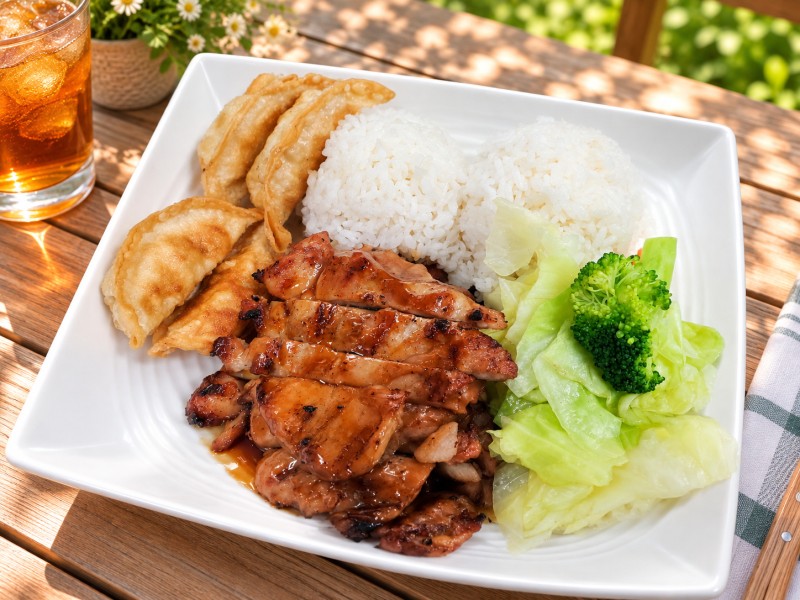 L7_Lunch Chicken Teri & Gyoza