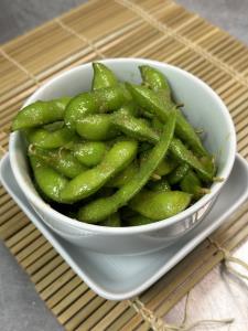 Garlic Edamame