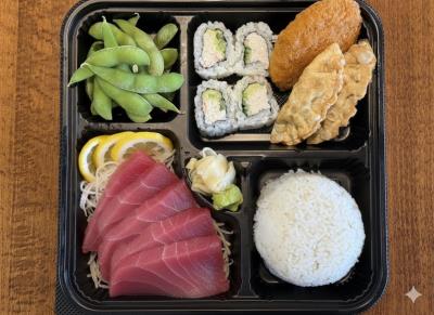 Tuna Sashimi Premium Bento