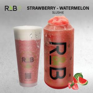 Strawberry-Watermelon Slushie