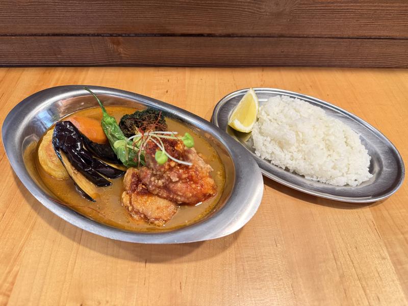 Chili Garlic Karaage Soup Curry