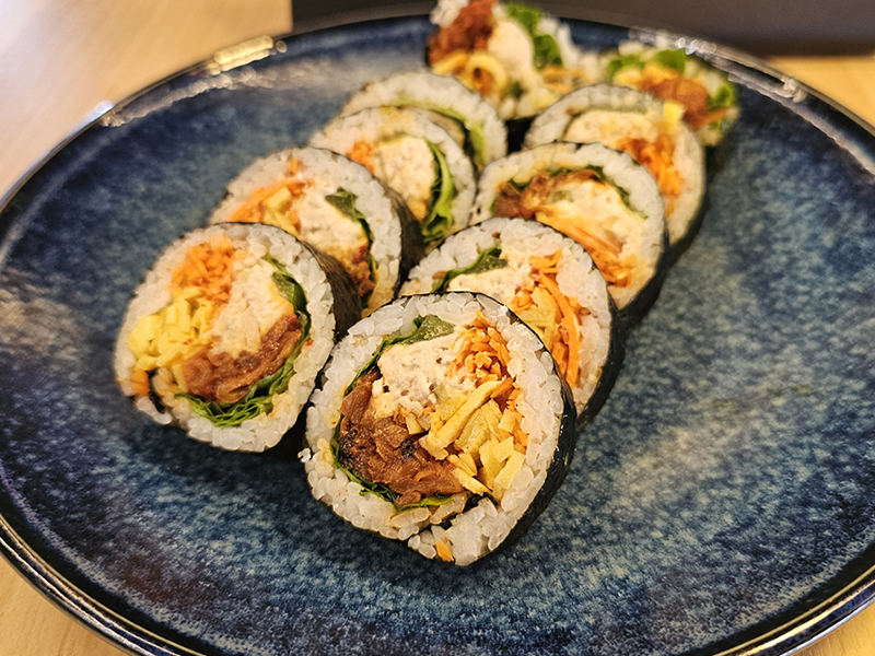 Kimchi Tuna Kimbob